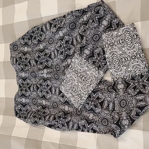 Chicos dressy or casual leggings, black and white! Part of Energy collection.
